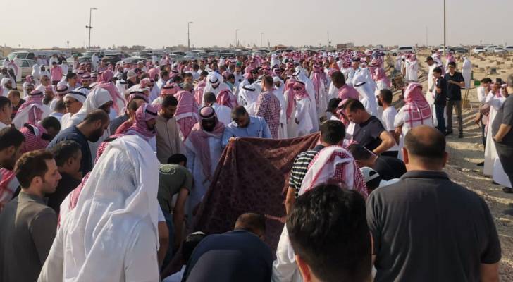 تشييع جثامين 4 من عائلة أردنية قضت بحادث سير بالسعودية