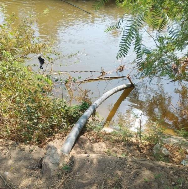 إزالة اعتداءات على مياه قناة الملك عبد الله بالشونة الجنوبية