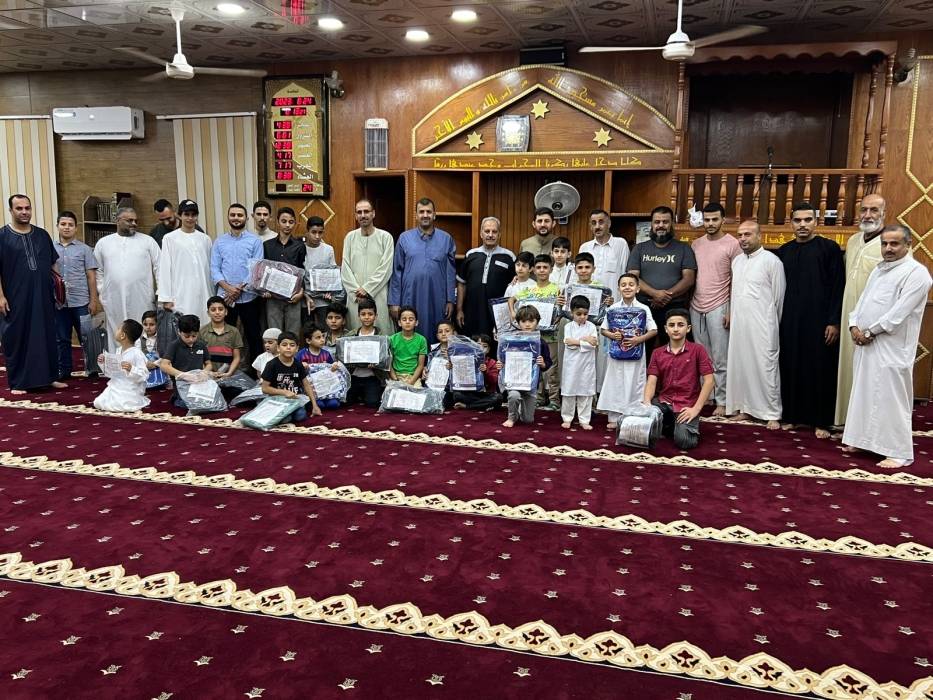 البدارنه  يرعى حفل تكريم طلاب المركز الصيفي لتحفيظ القران الكريم في مسجد صلاح الدين الايوبي ..صور