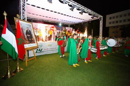 أطفال المغرب يحتفون في مهرجان حاشد بأقرانهم الفلسطينيين