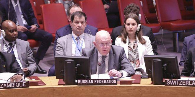 نيبينزيا: الولايات المتحدة تهدد السلام والأمن في شمال شرقي آسيا