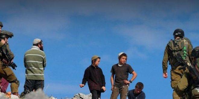 مستوطنون يعتدون على الفلسطينيين في بلدة قصرة