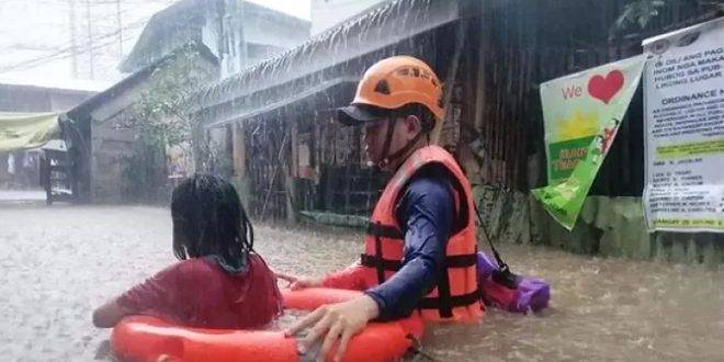 إجلاء 388 شخصاً جراء الفيضانات شمال شرق الفلبين