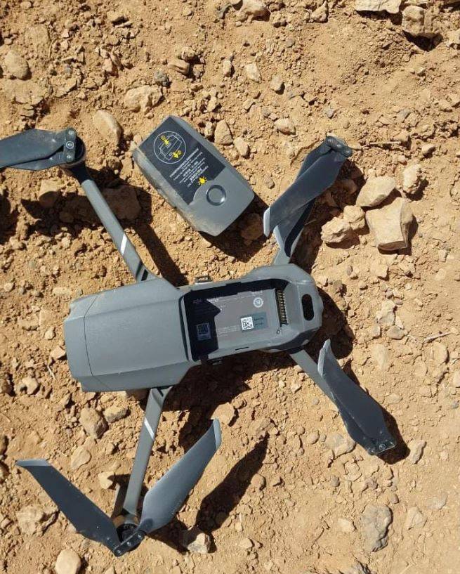 عاجل ..الجيش يسقط طائرة مسيرة قادمة من الأراضي السورية