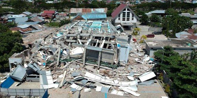 زلزال بقوة 7.1 درجات يضرب بحر بالي في إندونيسيا