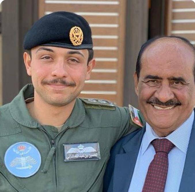 ولي العهد عن العين الشوابكة  : عرفتك أمينا مخلصا وصديقا وفيا لسيدنا