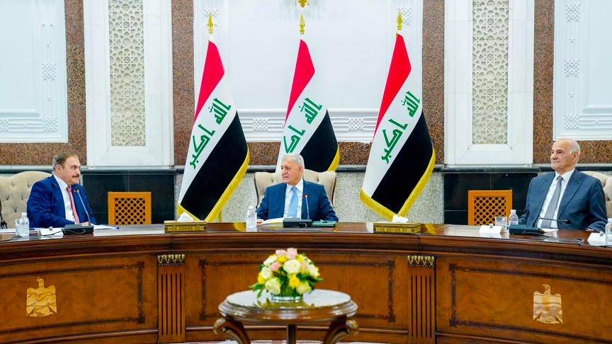 الرئيس العراقي ومبعوث أردوغان يبحثان ملف المياه