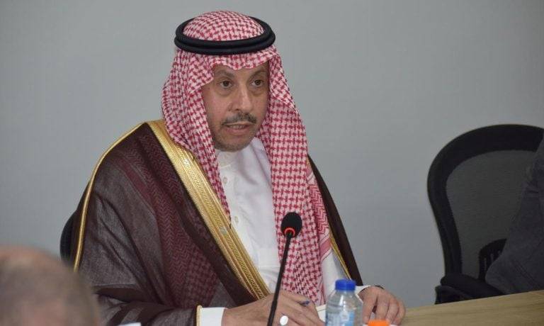 السديري يبحث مع المبعوث النرويجي لعملية السلام تطورات القضية الفلسطينية