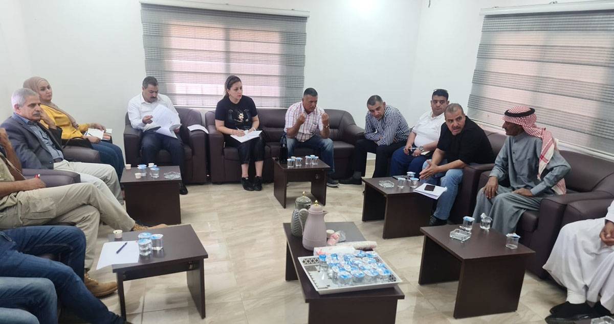 الفايز يتفقد مشروع زراعة المحاصيل العلفية الخاص بجمعية أهالي المدورة