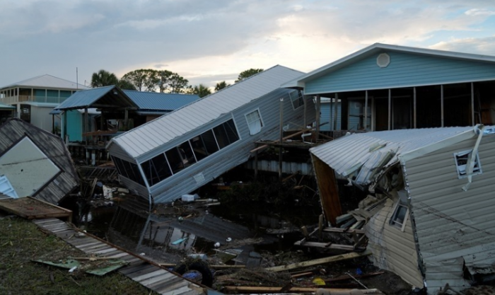 إيداليا يضرب فلوريدا برياح قوية من الفئة الرابعة
