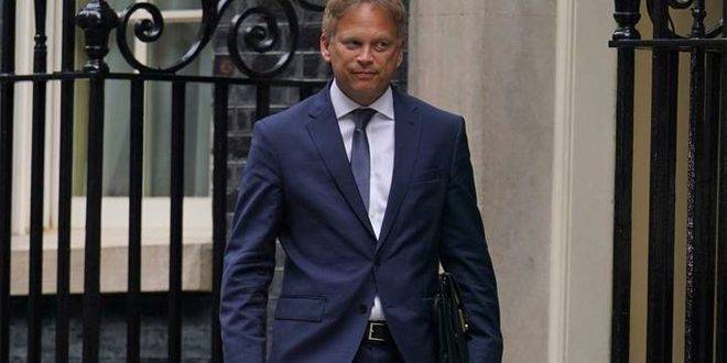 سوناك يعين غرانت شابس وزيراً جديداً للدفاع