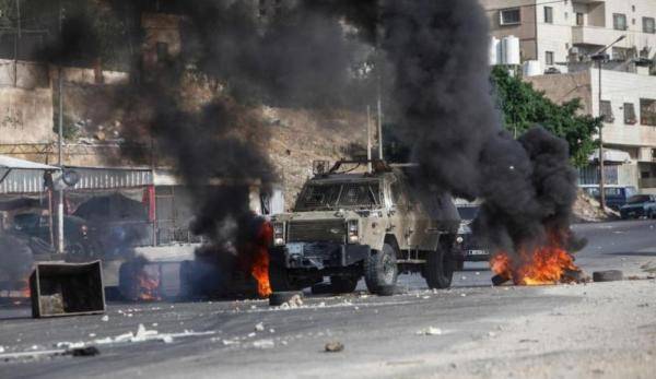 5 إصابات بمواجهات مع الاحتلال شمال نابلس