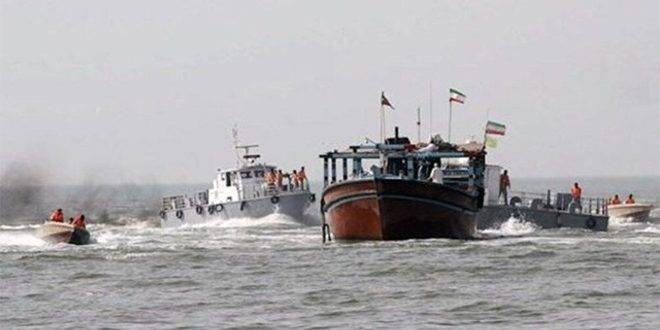 بحرية الحرس الثوري الإيراني تحتجز سفينة وقود