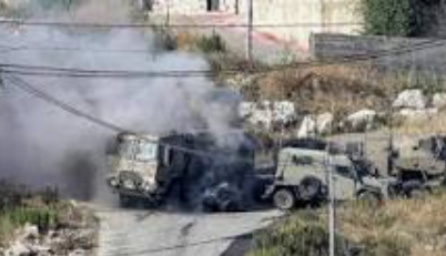 إصابة فلسطينيين باقتحام مخيم جنين