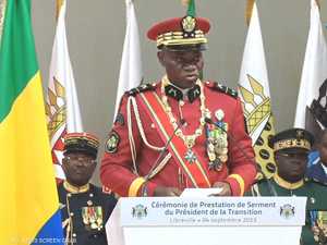 الغابون.. بريس أوليغي نغيما يؤدي اليمين رئيسا مؤقتا