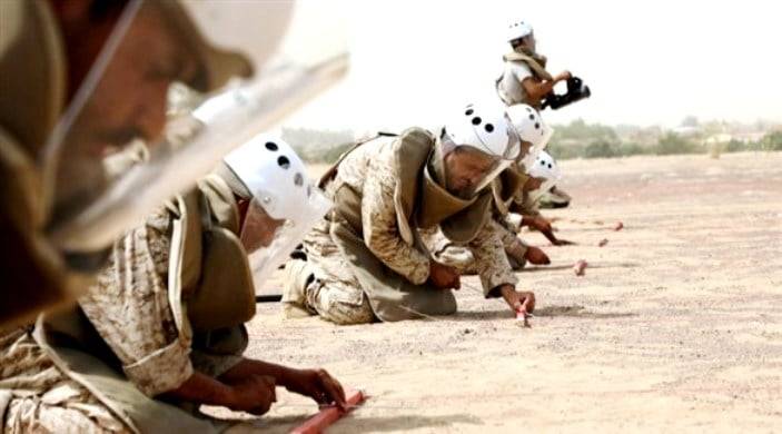 “مسام” ينتزع 772 لغما في اليمن خلال أسبوع