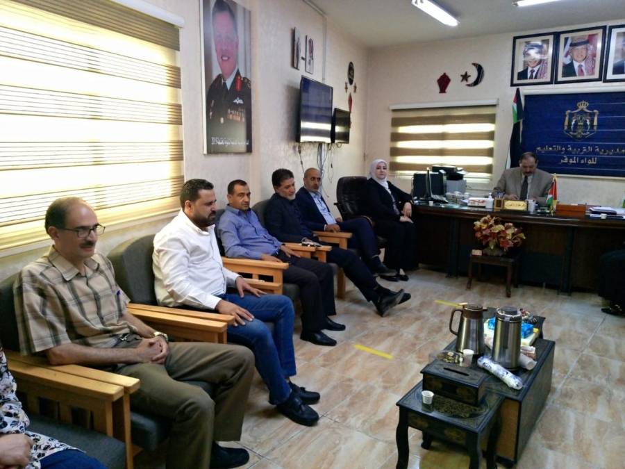 العوران يعقد اجتماعه الأول في الموقر