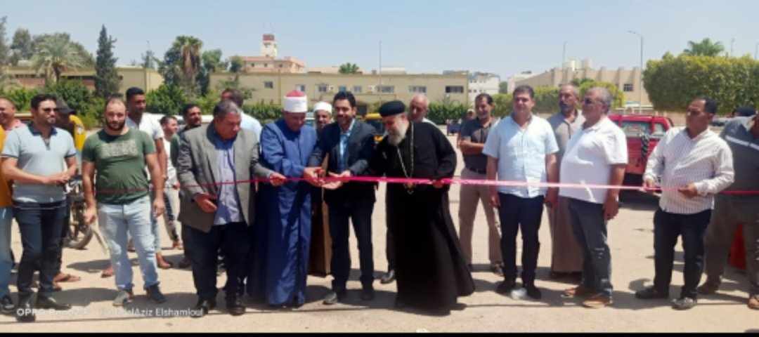 استعدادا للعام الدراسى الجديد رئيس جهاز النوبارية يفتتح معرضأ للأدوات المدرسيه.