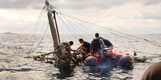 مصرع 4 صيادين وفقدان 3 آخرين إثر الأمواج العاتية في أندونيسيا