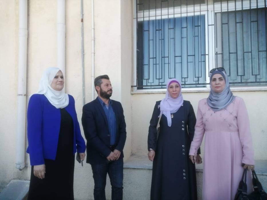لجنة مبادرة  لمدرستي أنتمي  تنفذ زيارة تفقدية لمدارس لواء المزار الشمالي.