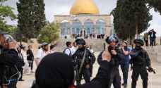 اقتحامات مكثفة للمستوطنين في الأقصى قبل بدء الأعياد اليهودية