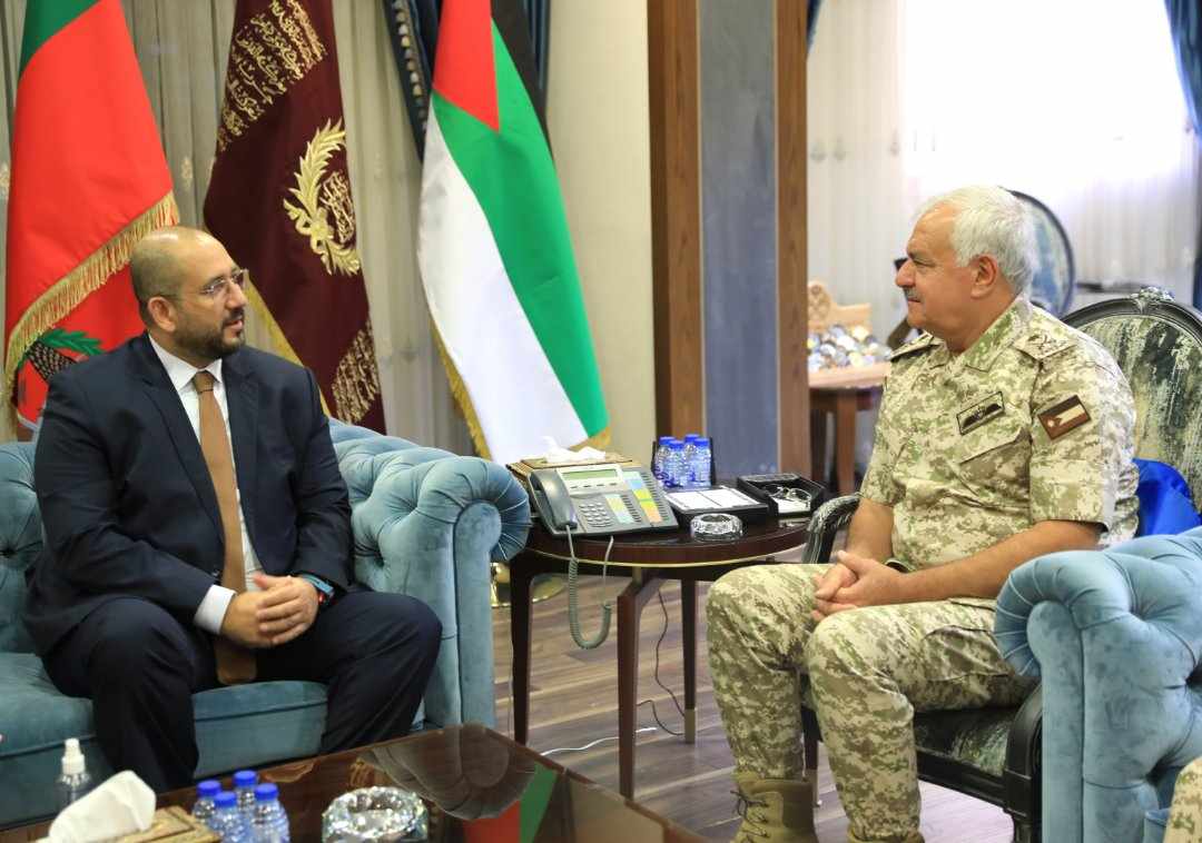 الحنيطي يستقبل المدير الإقليمي للمنظمة الدولية للهجرة في الشرق الأوسط