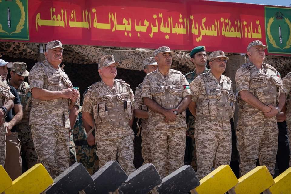 الملك يتابع التمرين التعبوي الرد الحازم...صور