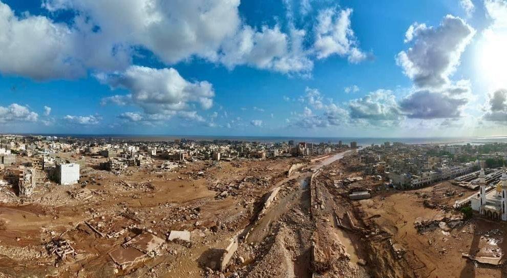 30 ألف مشرد إثر كارثة السيول بدرنة