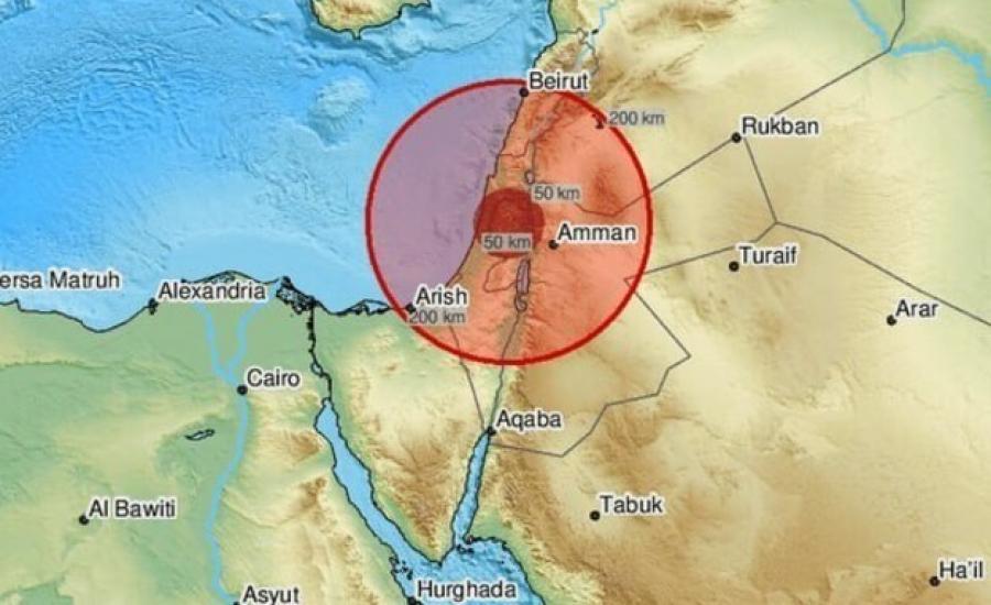 وضع خارطة زلزالية للمملكة تقسم الاردن إلى 35 منطقة كنتورية