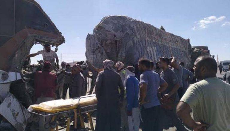 ناجون من جحيم دانيال في ليبيا يتعرضون لحادث سير بمصر