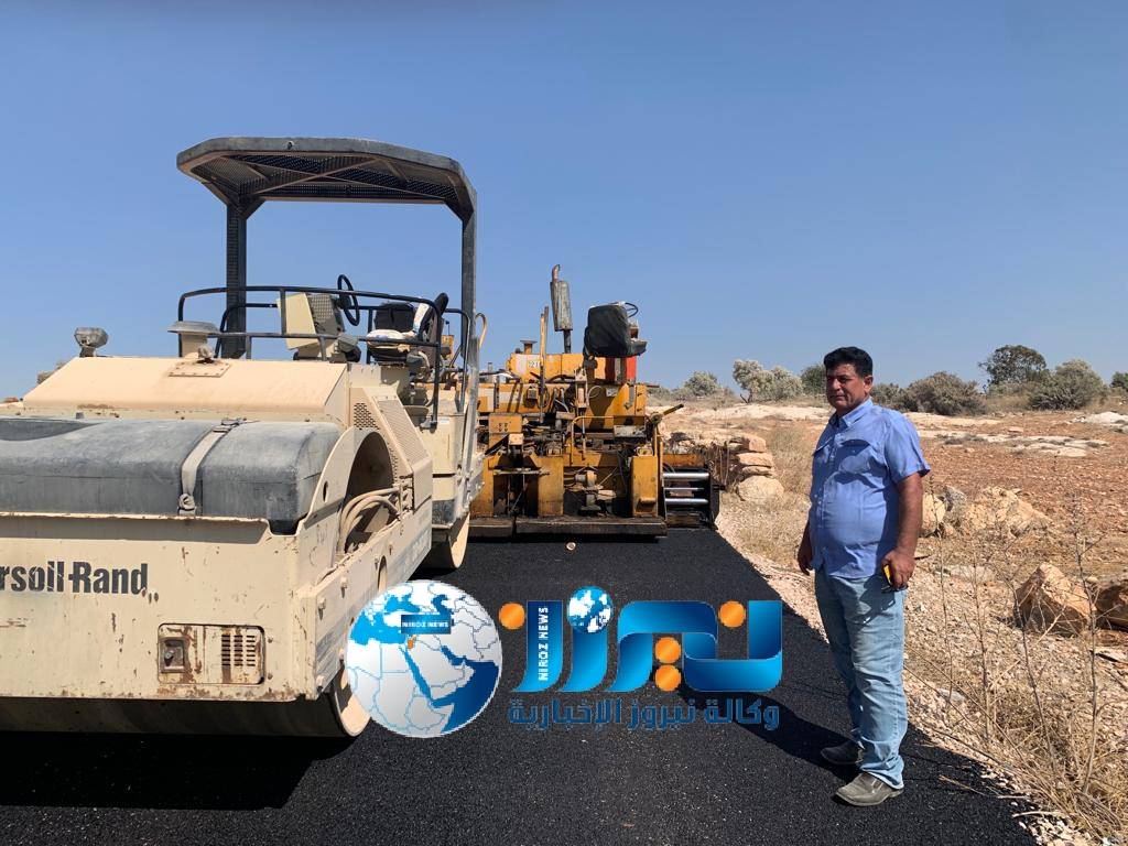 بعد معاناة استمرت أعوام ..السعيدين ينهي تعبيد الطريق الذي بين اسعره و  سما الروسان  واليكم الوثائق
