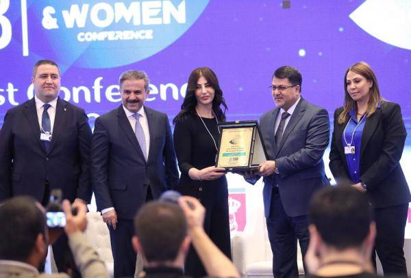 الريادي الأردني وأس بي للاستثمار يشكران القائمين على مؤتمر الاستثمار والمرأة في كردستان