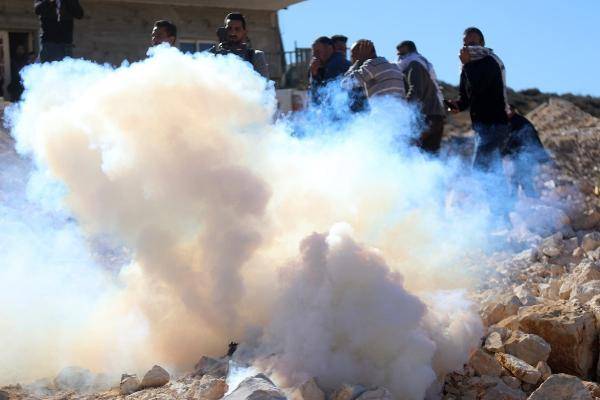 66 إصابة في مواجهات عنيفة باقتحام الاحتلال جنوب نابلس