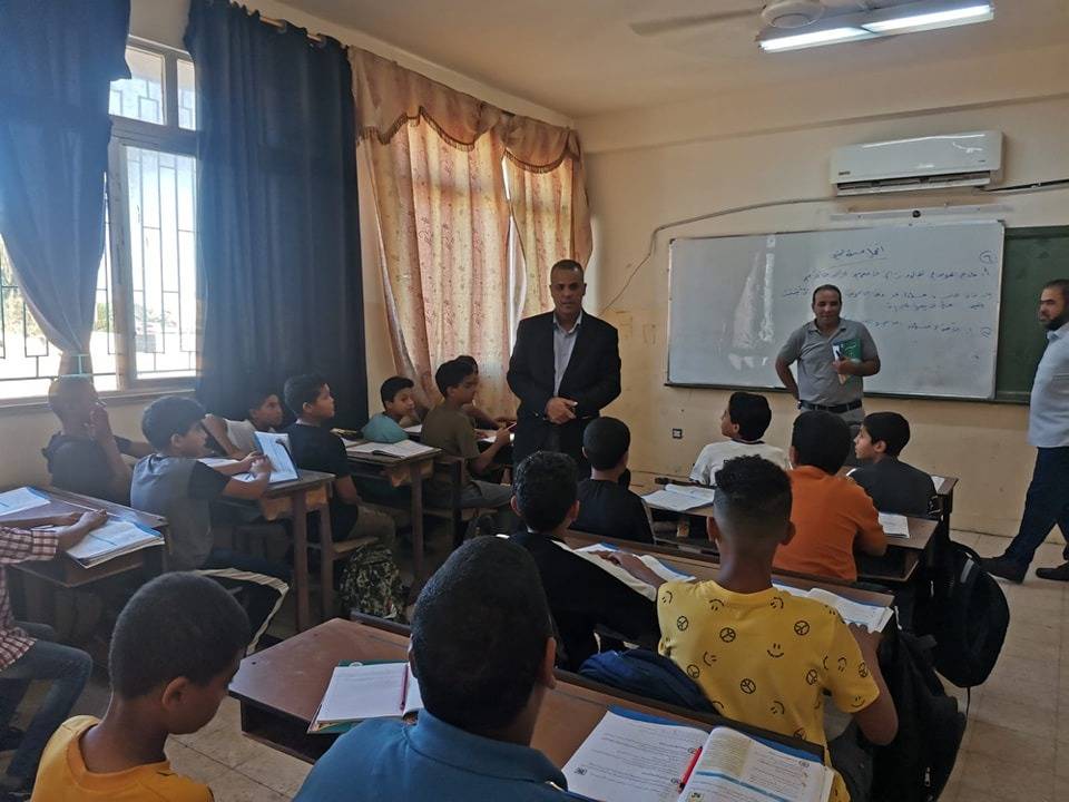 تربية الشونة الجنوبية في جولة تفقدية لمدارس منطقة الروضة