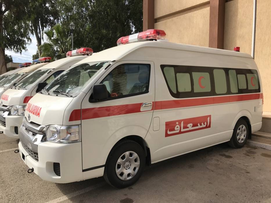 مقتل 4 أعضاء من فريق إنقاذ يوناني في حادث سير بليبيا