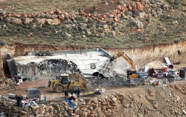 الاحتلال يهدم منزلين شرق نابلس