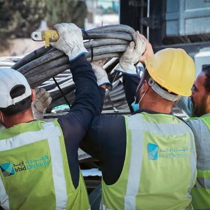 كهرباء إربد تشارك في التمرين الوطني درب الأمان 3