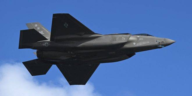 تحطم مقاتلة أمريكية من طراز (إف 35) في ولاية كارولينا