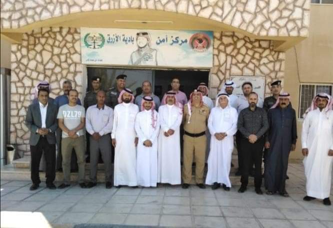 مدير شرطة البادية الوسطى يلتقي متقاعدي الأمن العام في الأزرق