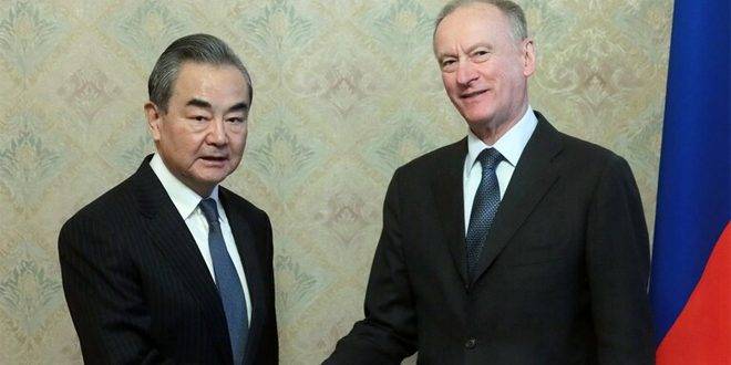 باتروشيف: ضرورة تعميق العلاقات بين موسكو وبكين على خلفية سياسة الغرب