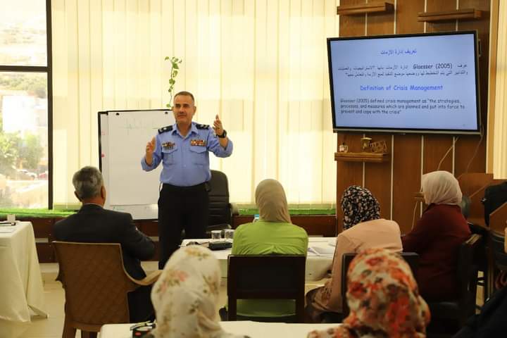 الشرطة السياحية تشارك في ورشة عمل حول إدارة الأزمات في البتراء
