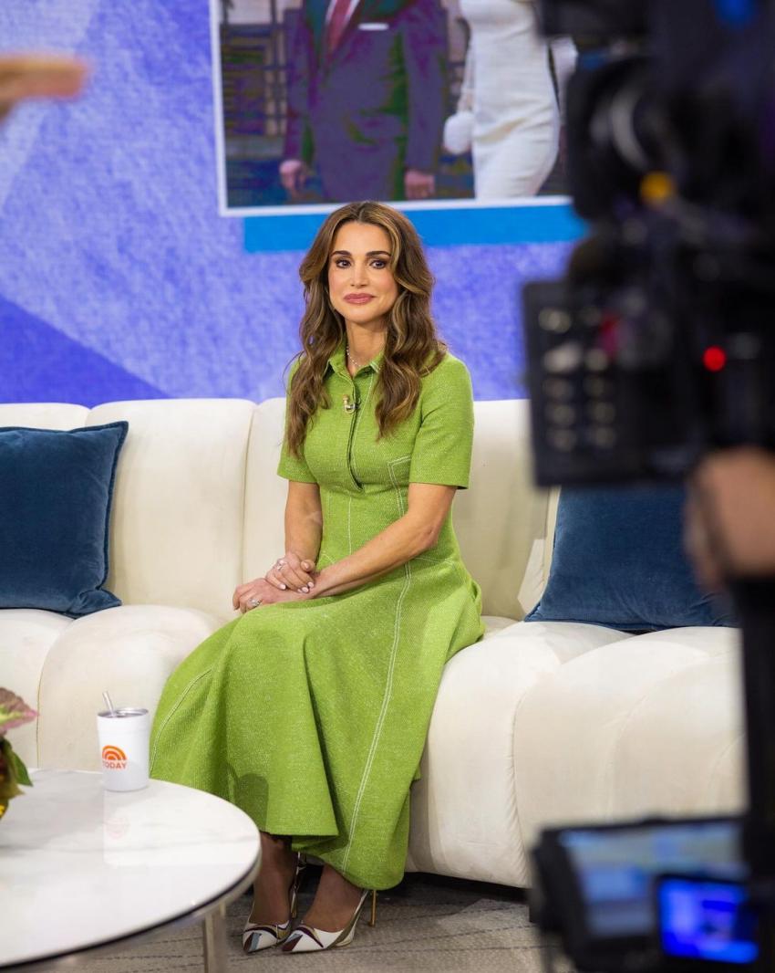 الملكة ضيفة برنامج ذا تودي شو الأمريكي