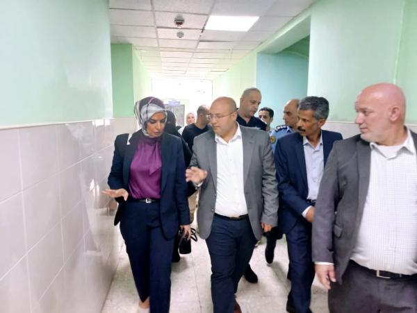 الحريات النيابية تزور مستشفى المركز الوطني للصحة النفسية