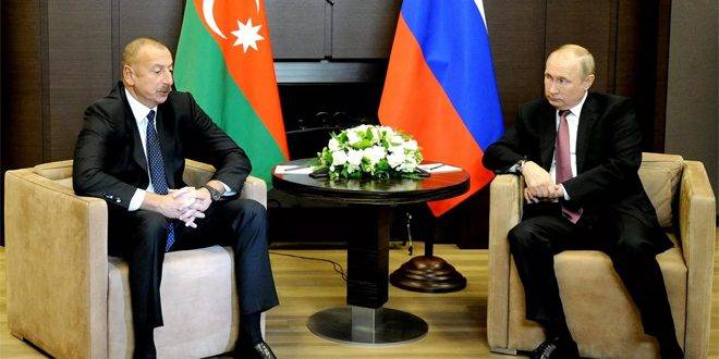 بوتين يطالب علييف بضمان حقوق وأمن السكان الأرمن في إقليم ناغورني قره باغ