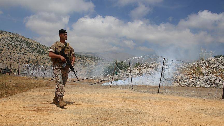 الجيش الإسرائيلي يطلق قنابل غاز وصوت تجاه آلية لبنانية