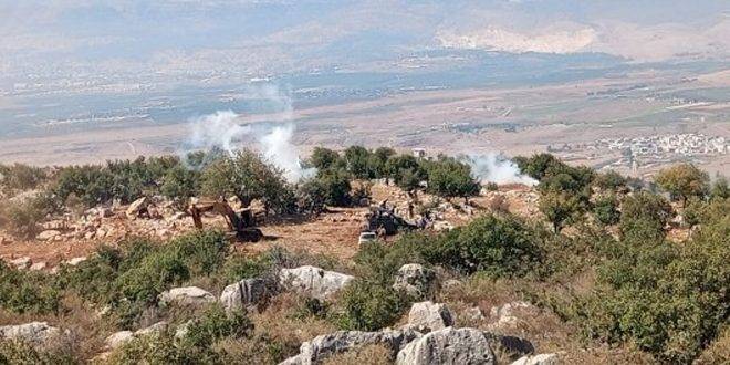 قوة إسرائيلية معادية تعتدي بقنابل دخانية وصوتية على دورية للجيش اللبناني