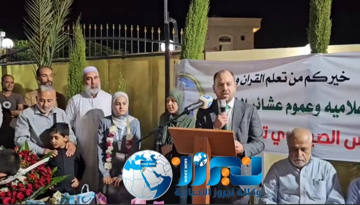 الخزاعلة لنيروز : بلدية الرمثا  ستقيم خلال الأيام القليلة المقبلة احتفالًا بفوز الطالبة  سندس الصيداوي