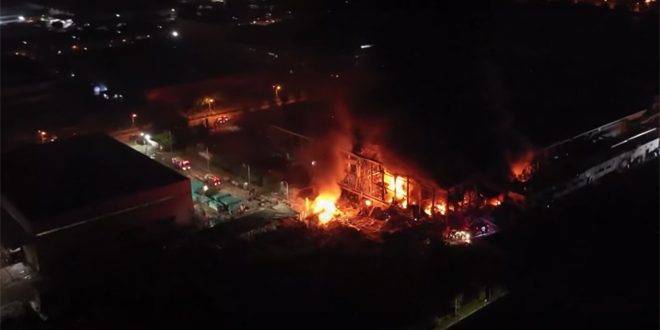 مصرع 10 أشخاص وإصابة نحو مئة جراء انفجار داخل مصنع في تايوان