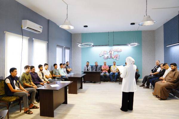أثر التدخين على الإنسان محاضرة توعوية في مركز شباب معان