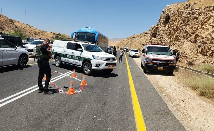عملية إطلاق نار عند حاجز الحمرا في الأغوار